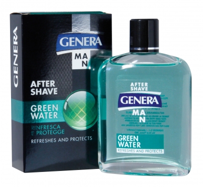 Emulsija po skutimosi "Genera Green Water", 100 ml