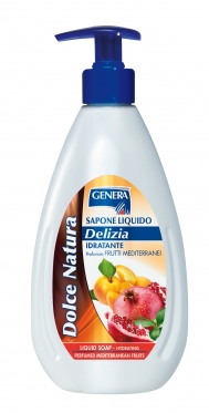 Kvapnus skystas muilas su Viduržemio jūros vaisiais "Genera", 500 ml