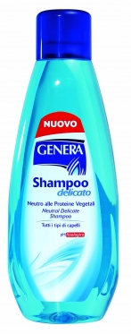 Šampūnas plaukams su augaliniais baltymais "Genera", 1000 ml