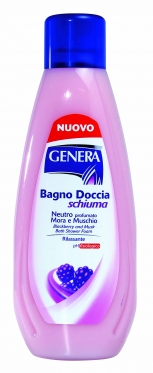 Vonios putos su muskusu ir gervuogėmis "Genera", 1000 ml