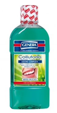 Burnos skalavimo skystis su pipirmėčių aliejumi "Genera", 500 ml