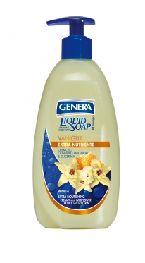 Skystas muilas su vanilės ekstraktu  "Genera" (galimi kiekio pasirinkimai)