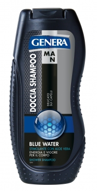 Dušo gelis vyrams su alavijų ekstraktu "Genera Blue Water", 300 ml