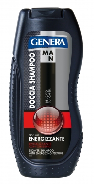 Dušo putos ir šampūnas "Genera Energizing Shower Shampoo", 300 ml